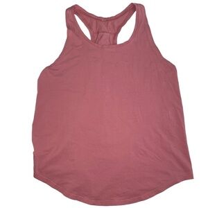Lululemon Love Tank Pleated Racerback Tank Top Moss Rose